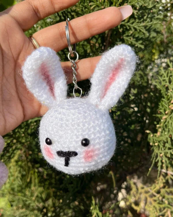 Bunny Hug Keychain