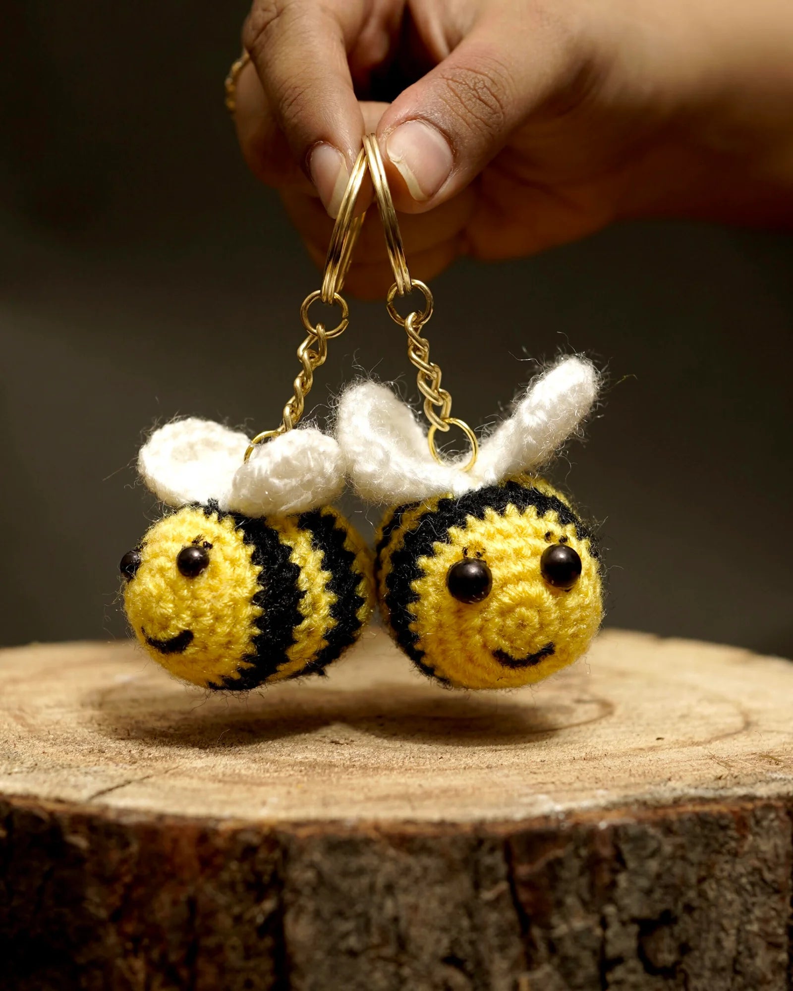 Sweet Bee Keychain
