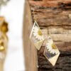 Daisy Elegance Earrings (White)