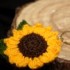 Radiant Sunflower Keychain