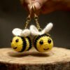 Sweet Bee Keychain
